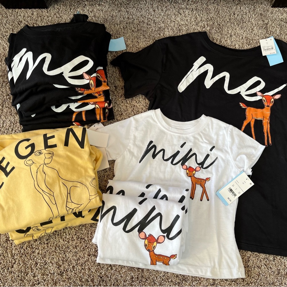 Disney T-shirts * Bambi * Lion King * Nala